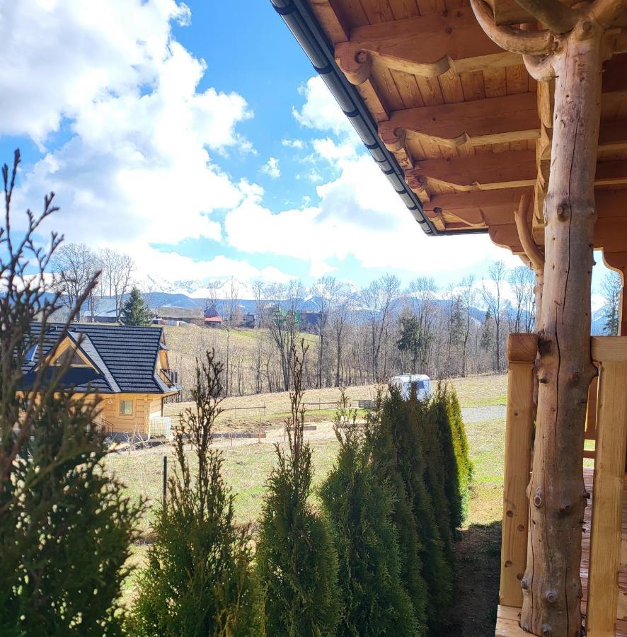 Goralska Chatka 2 Highland Cottage - Split Ac, Jacuzzi, Sauna, Private Parking, Mountains View, Garden, Zakopane Dış mekan fotoğraf