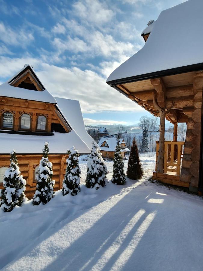 Goralska Chatka 2 Highland Cottage - Split Ac, Jacuzzi, Sauna, Private Parking, Mountains View, Garden, Zakopane Dış mekan fotoğraf