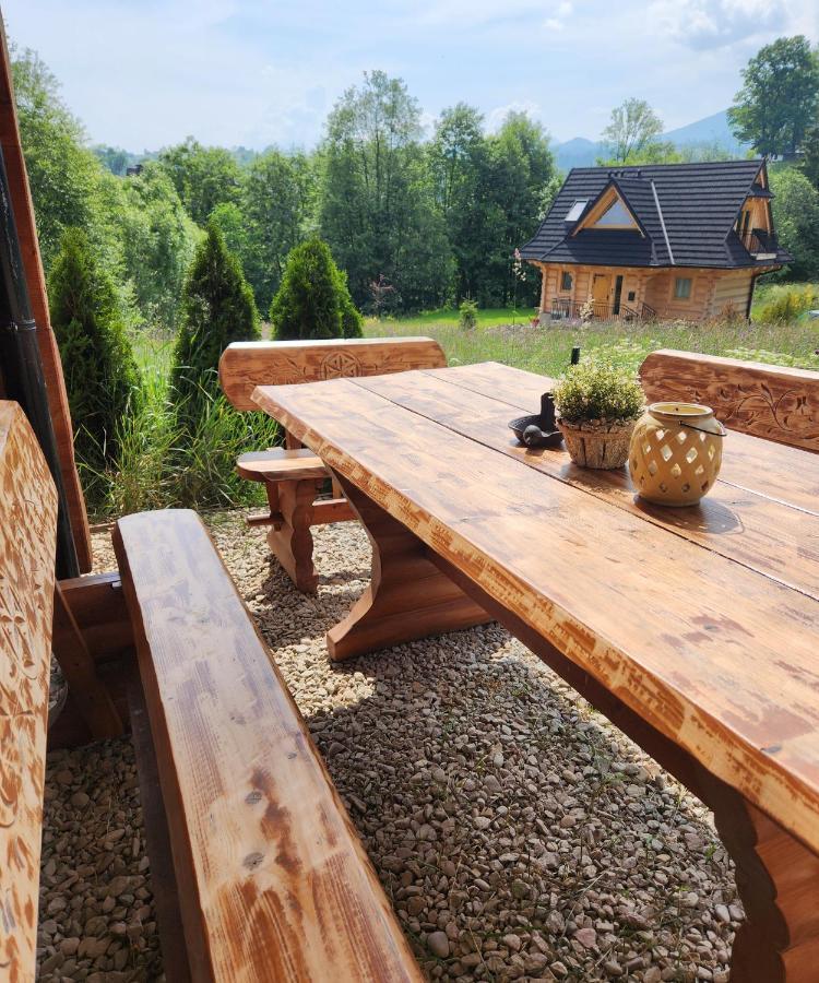 Goralska Chatka 2 Highland Cottage - Split Ac, Jacuzzi, Sauna, Private Parking, Mountains View, Garden, Zakopane Dış mekan fotoğraf