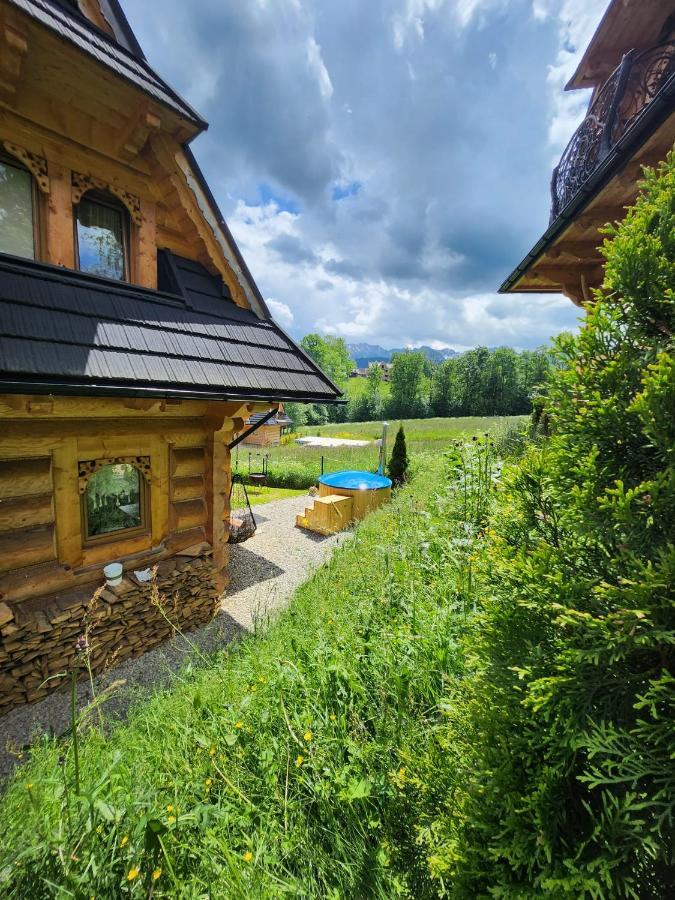Goralska Chatka 2 Highland Cottage - Split Ac, Jacuzzi, Sauna, Private Parking, Mountains View, Garden, Zakopane Dış mekan fotoğraf