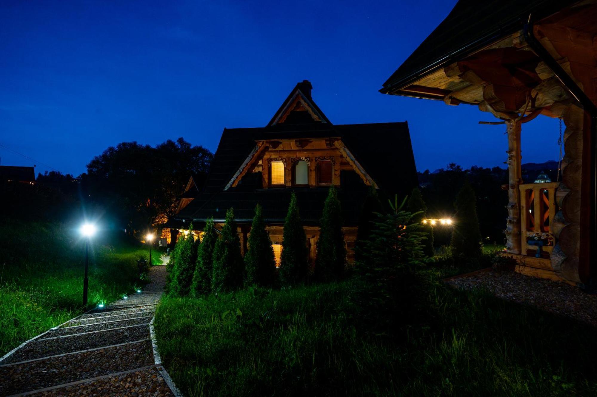 Goralska Chatka 2 Highland Cottage - Split Ac, Jacuzzi, Sauna, Private Parking, Mountains View, Garden, Zakopane Dış mekan fotoğraf