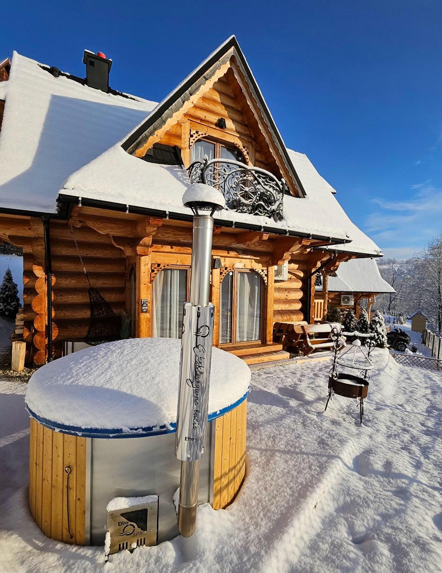 Goralska Chatka 2 Highland Cottage - Split Ac, Jacuzzi, Sauna, Private Parking, Mountains View, Garden, Zakopane Dış mekan fotoğraf
