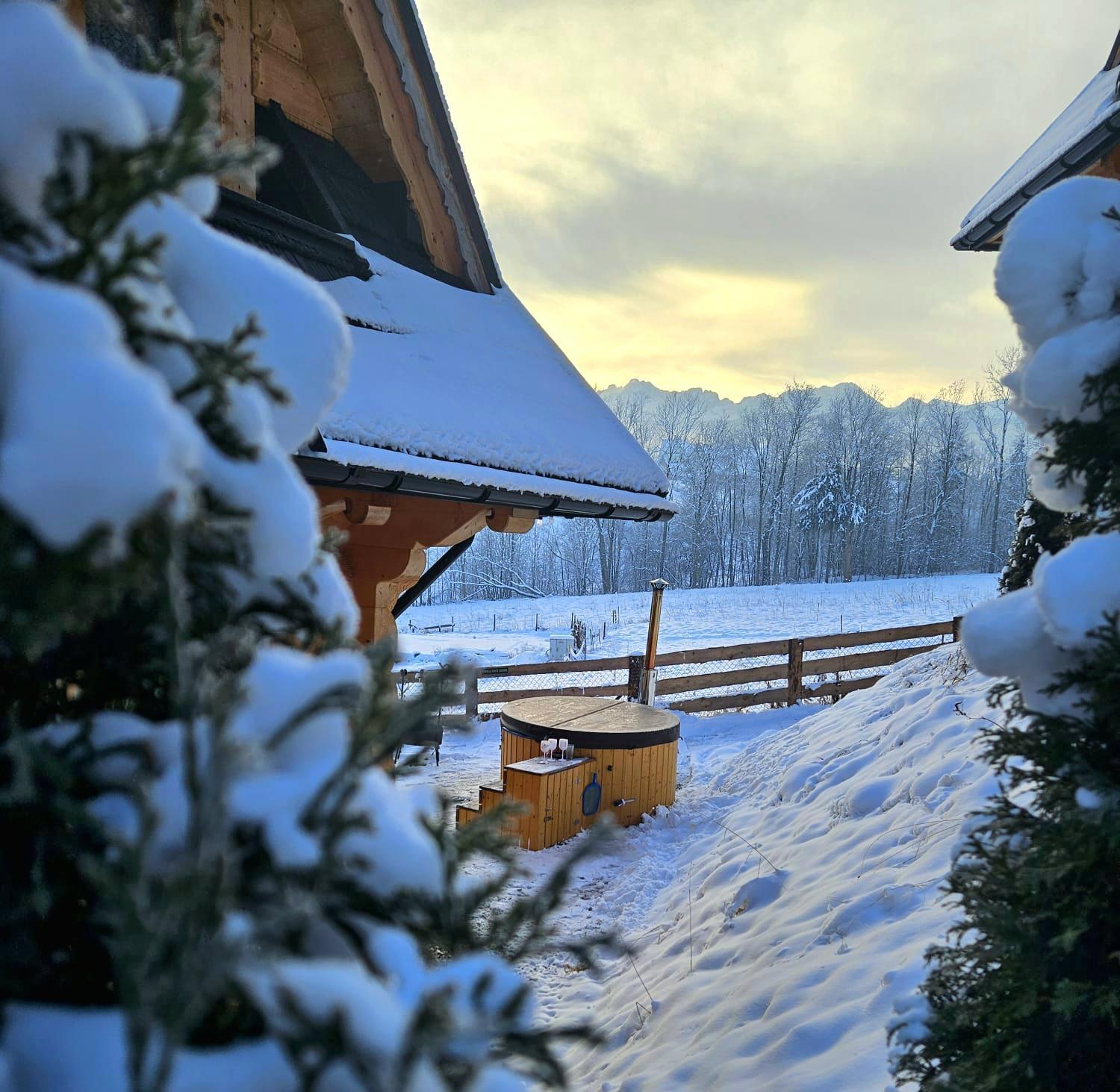 Goralska Chatka 2 Highland Cottage - Split Ac, Jacuzzi, Sauna, Private Parking, Mountains View, Garden, Zakopane Dış mekan fotoğraf